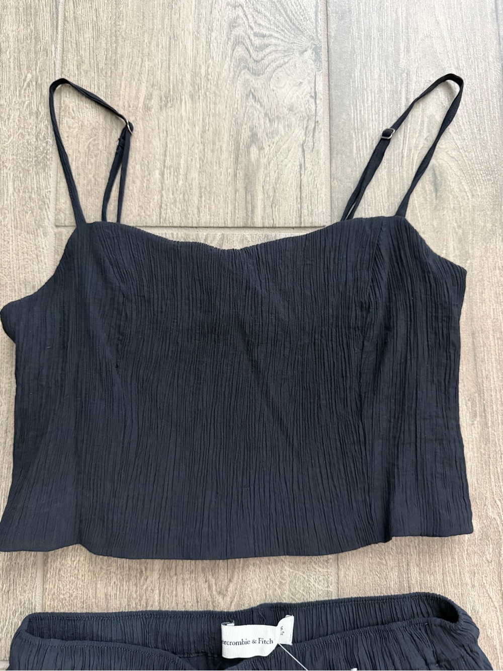 Abercrombie & Fitch Black Wide Leg Pants - Picture 4 of 5